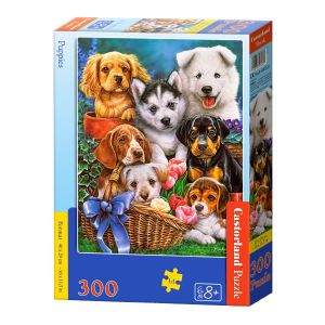 Puzzle Castorland 300el Pieski